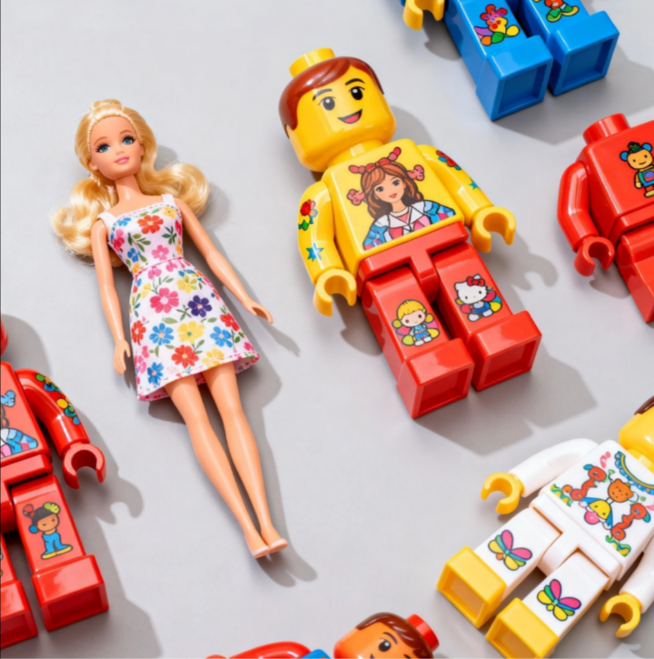 plastic toy pad printing