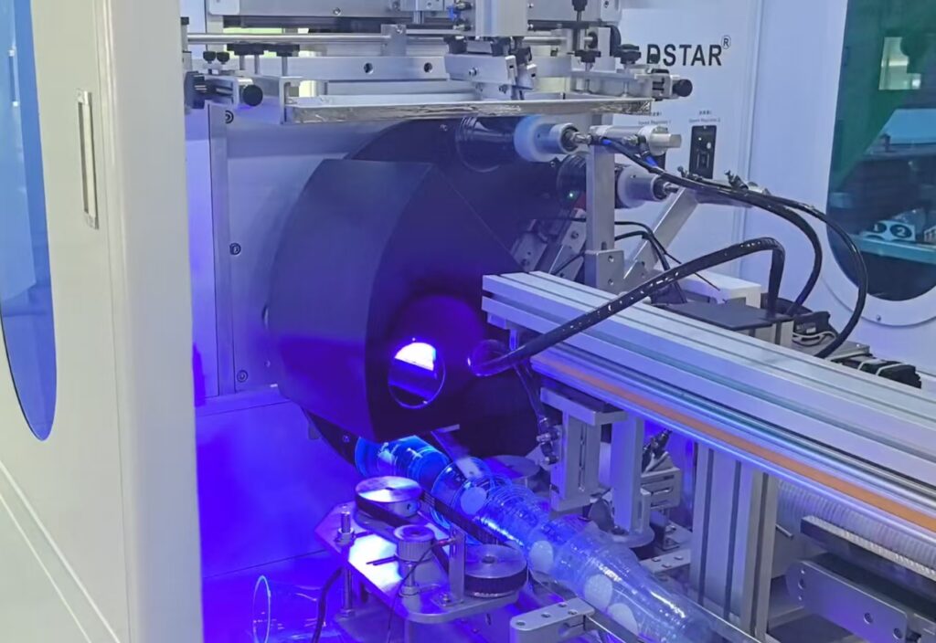 drinking cup screen printing machine from DSTAR