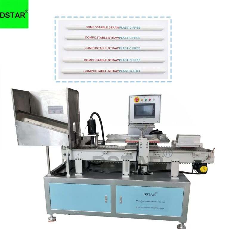 2 color straw pad printing machine