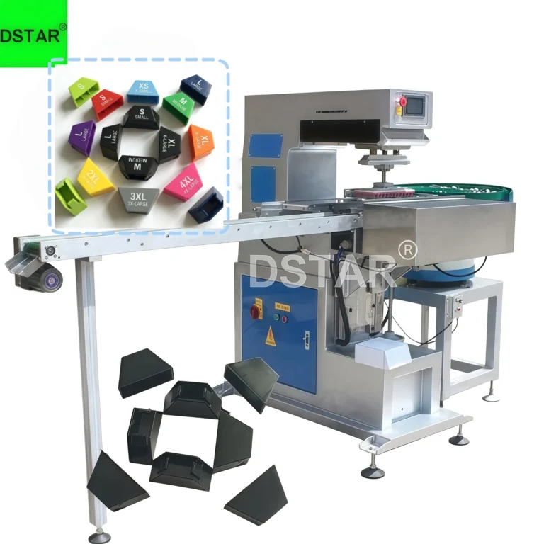 DX-CMJ-1 Automatic Crown Hanger Clip Pad Printing Machine