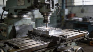 milling machine processing