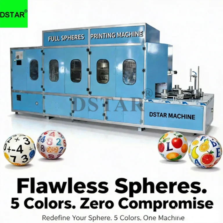 5 color PVC ball printing machine