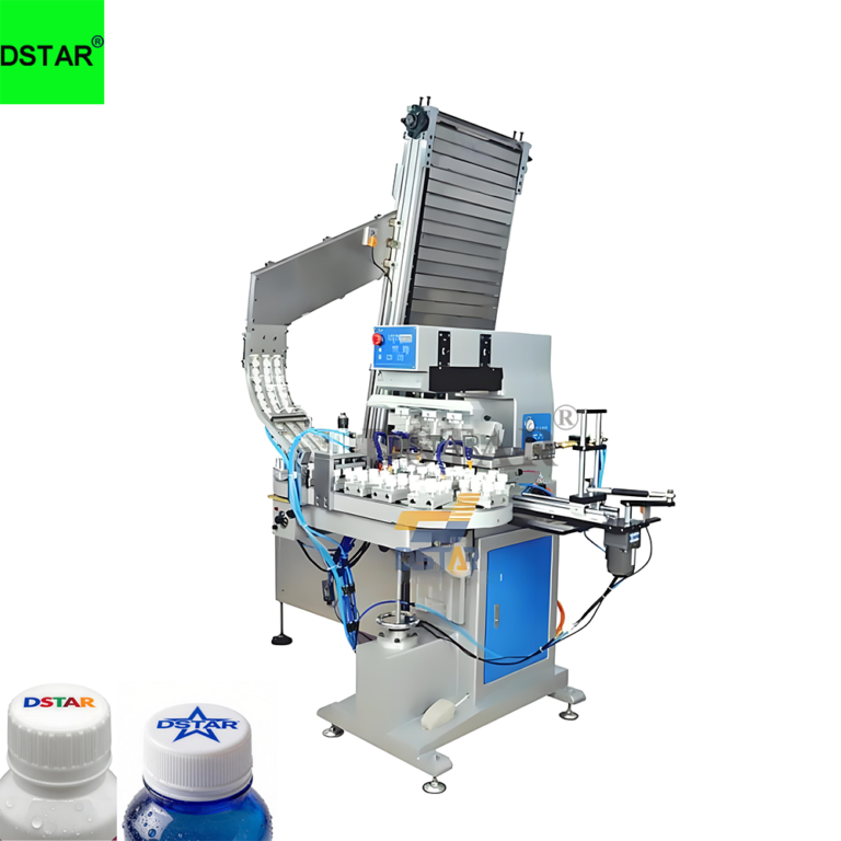 Automatic Pad Printing Machine for Plastic Bottle Cap