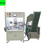 Automatic hot stamping machine for bottle closure