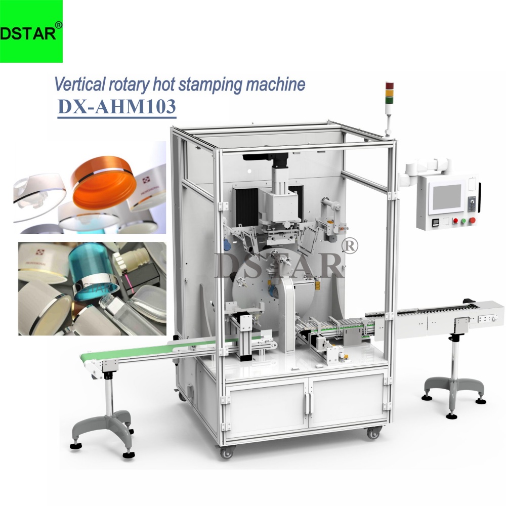 automatic bottle lid hot stamping machine