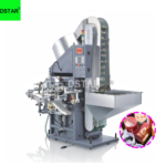 Automatic Hot Stamping Machine for Plastic Aluminum Wine Bottle Lid Side