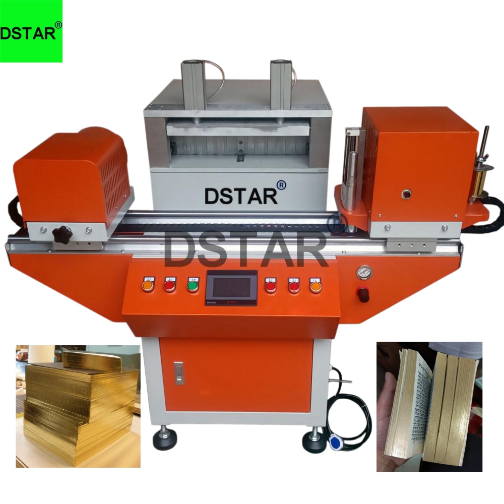 book edge polishing and gilding machine