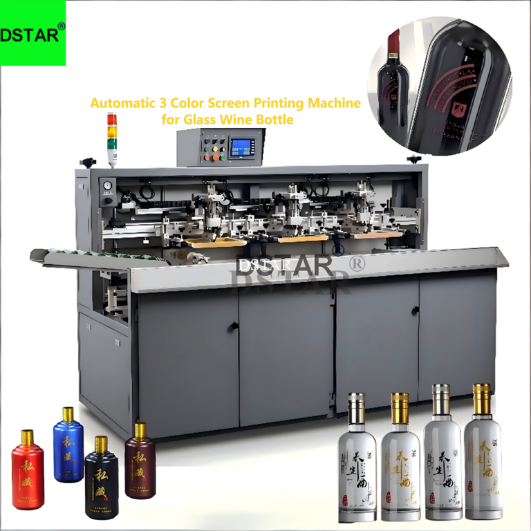 Automatic Screen Printing Machine for Glass Bottle