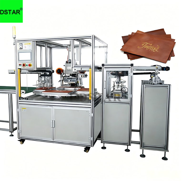 Automatic Hot Stamping Machine for Leather Paper Sheet