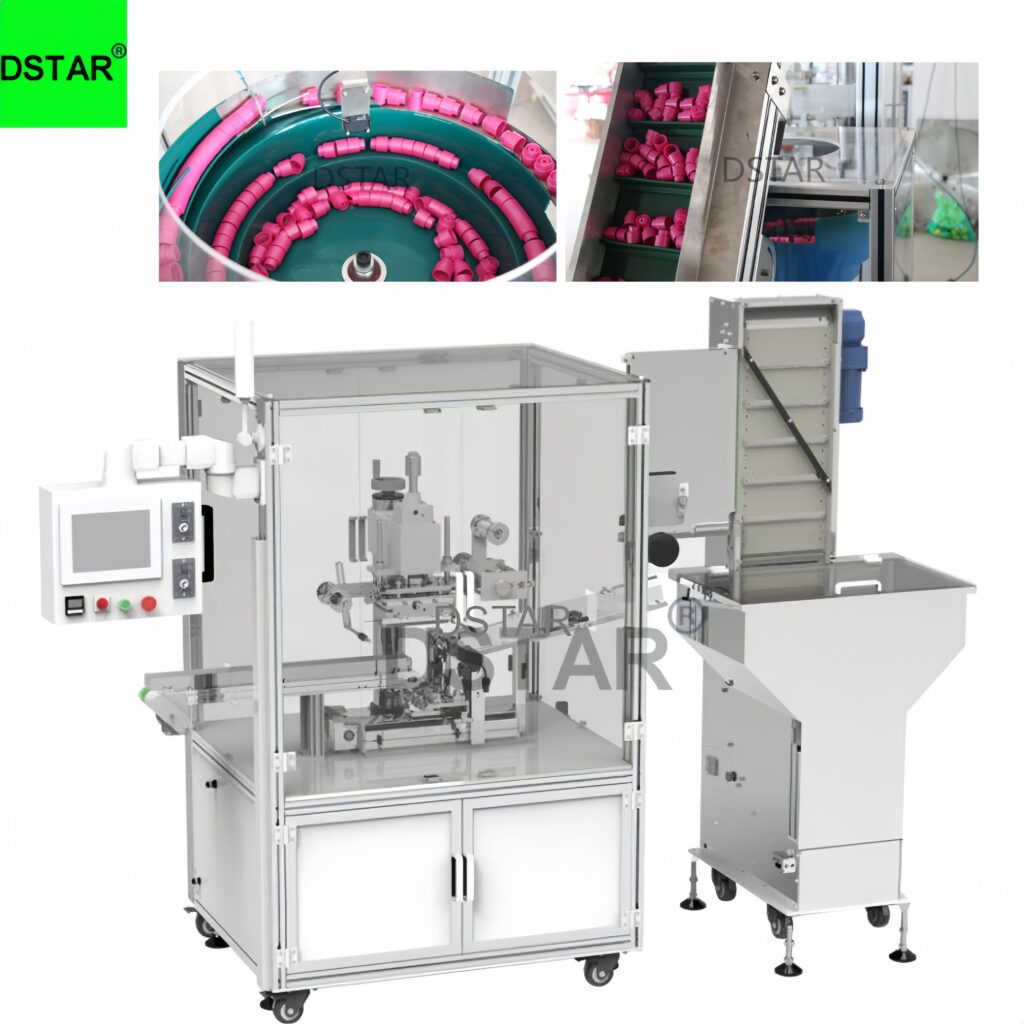 automatic bottle lid side edge hot stamping machine
