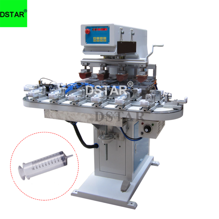 Multicolor Pad Printing Machine for Medical Disposable Syringe