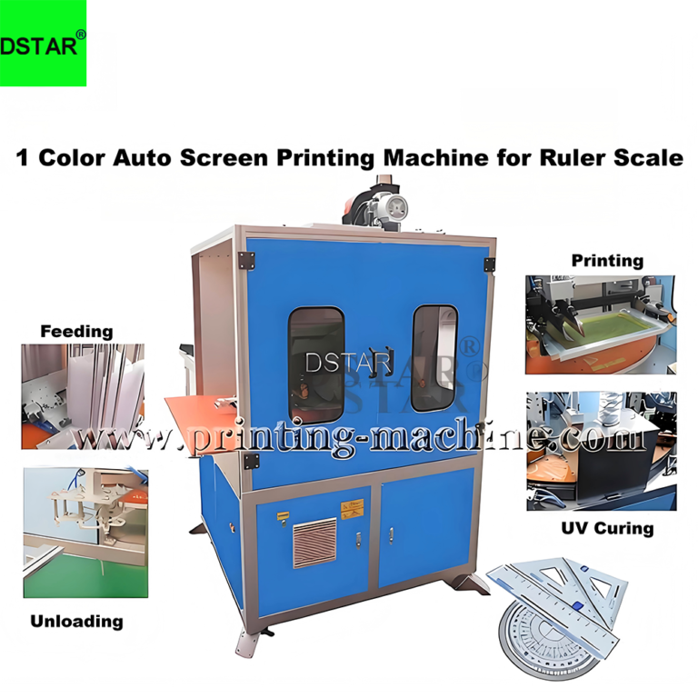 Automatic Screen Printing Machine for Ruler Scale