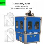 DX-SPR12 automatic color rulers screen printing machine