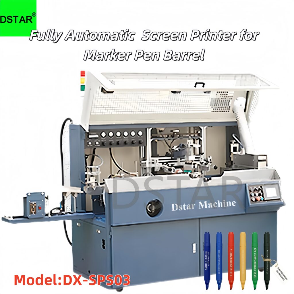 automatic marker pen screen printing machine