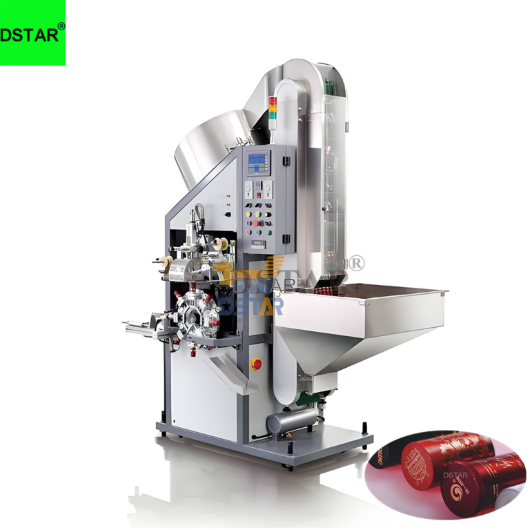 Automatic Hot Stamping Machine for Bottle Lid Top