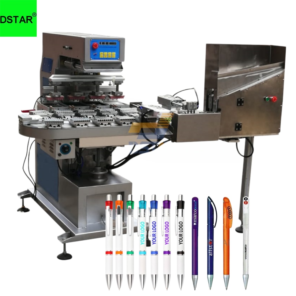 Automatic pen clip pad printing machine