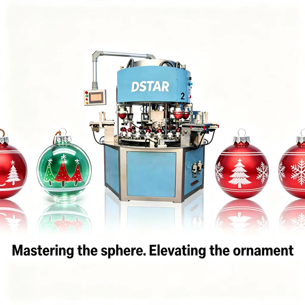 Sphere pad printing machine