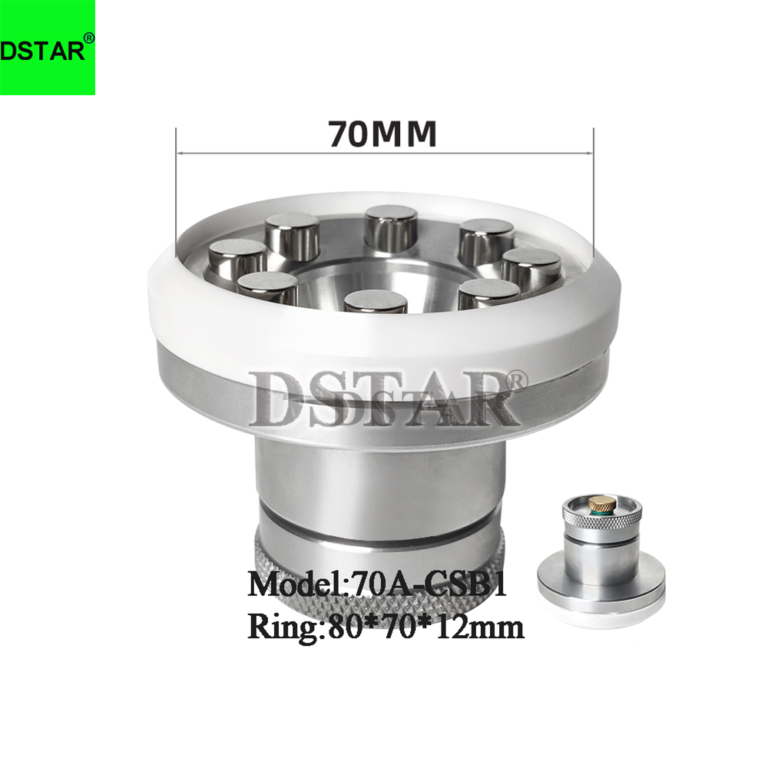 70mm Sealed Aluminum Ink Cup with Ceramic Ring for Pad Printer