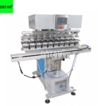 10 Color Plastic Doll Toy Servo Pad Printing Machine with Touchscreen