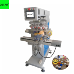 4 Color Toy Pad Printing Machine with Automatic Pad Cleaning