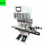 Servo Drive 6 Color Pad Printing Machine