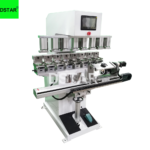 Servo 8 Color Pad Printing Machine with Independental Silicone Pad