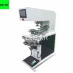 2 Color Pad Printing Machine with Automatic Silicone Pad Cleaning