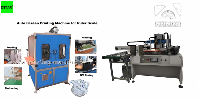 High-Precision Fully Automatic Ruler Screen Printing Machine