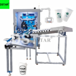 Disposable Cup Multi Color Automatic Screen Printing Machine