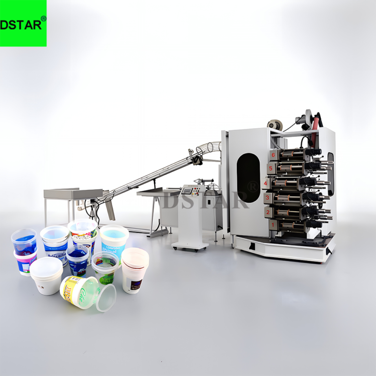 Plastic Cup 6 Color Automatic Dry Offset Printing Machine