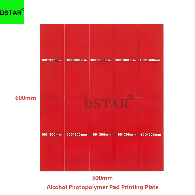 Alcohol Photopolymer Pad Printing Plate for Pad Printer Machine