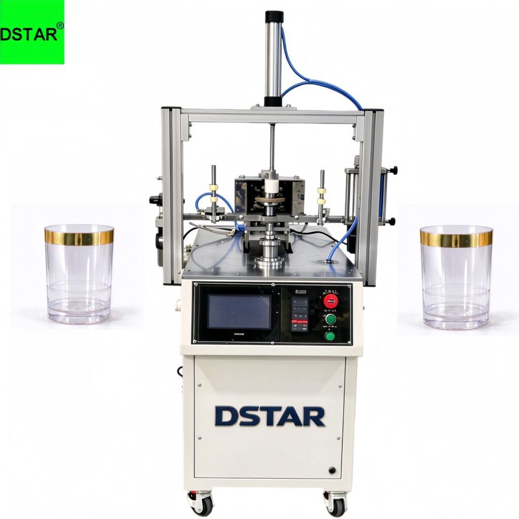 DX-100R Cup Side rim hot stamping machine 3